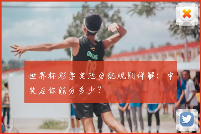 世界杯彩票奖池分配规则详解:中奖后你能分多少?